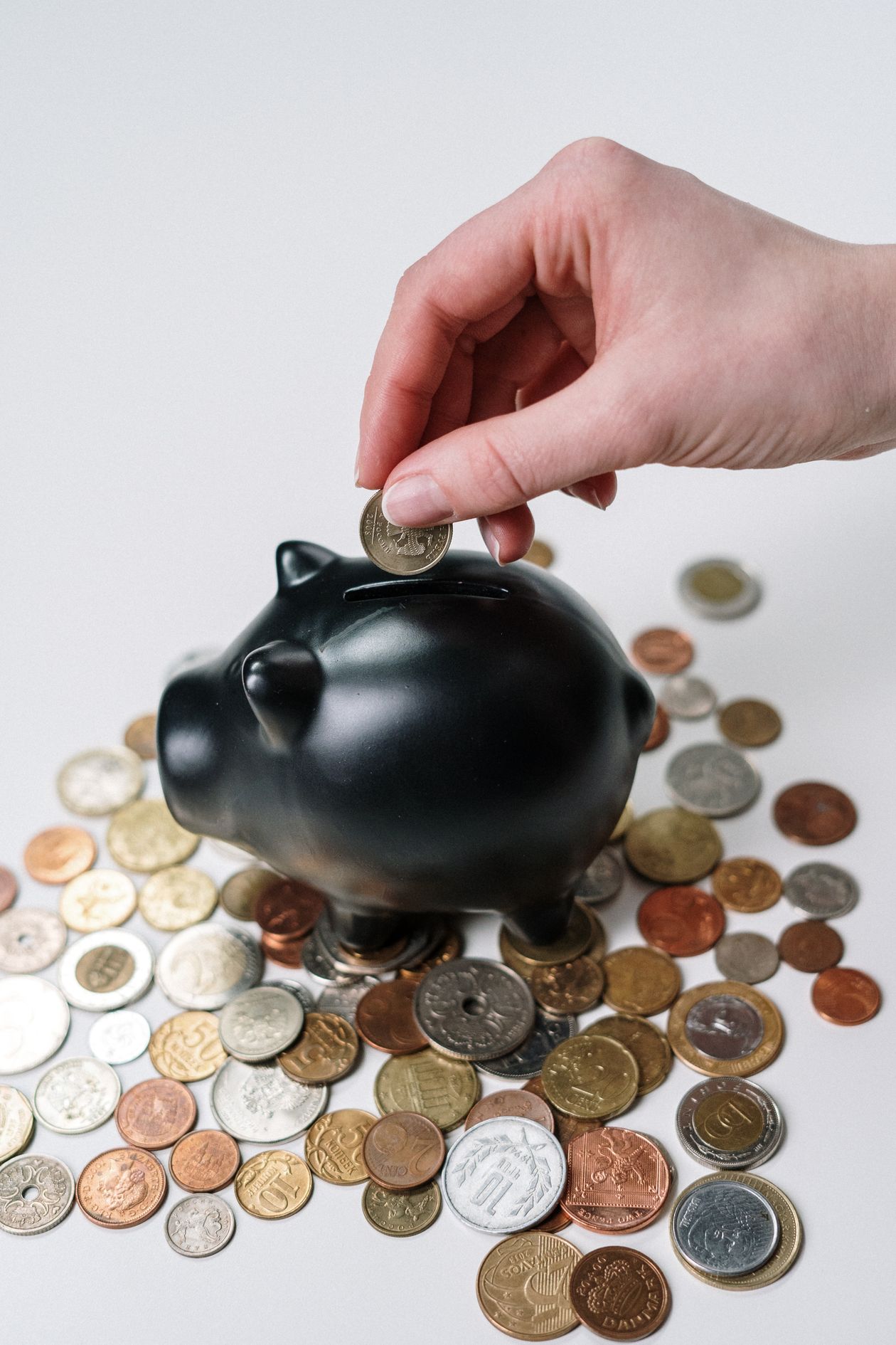 Calculator showing financial calculations for inflation impact